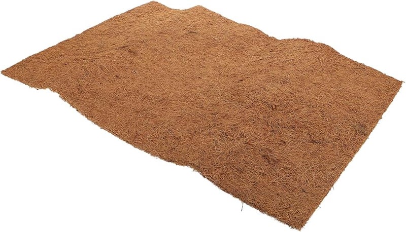 حصيرة الألياف الطبيعية من جوز الهند للزواحف - بطانة فراش قابلة للتنفس وسهلة التنظيف - Image 1